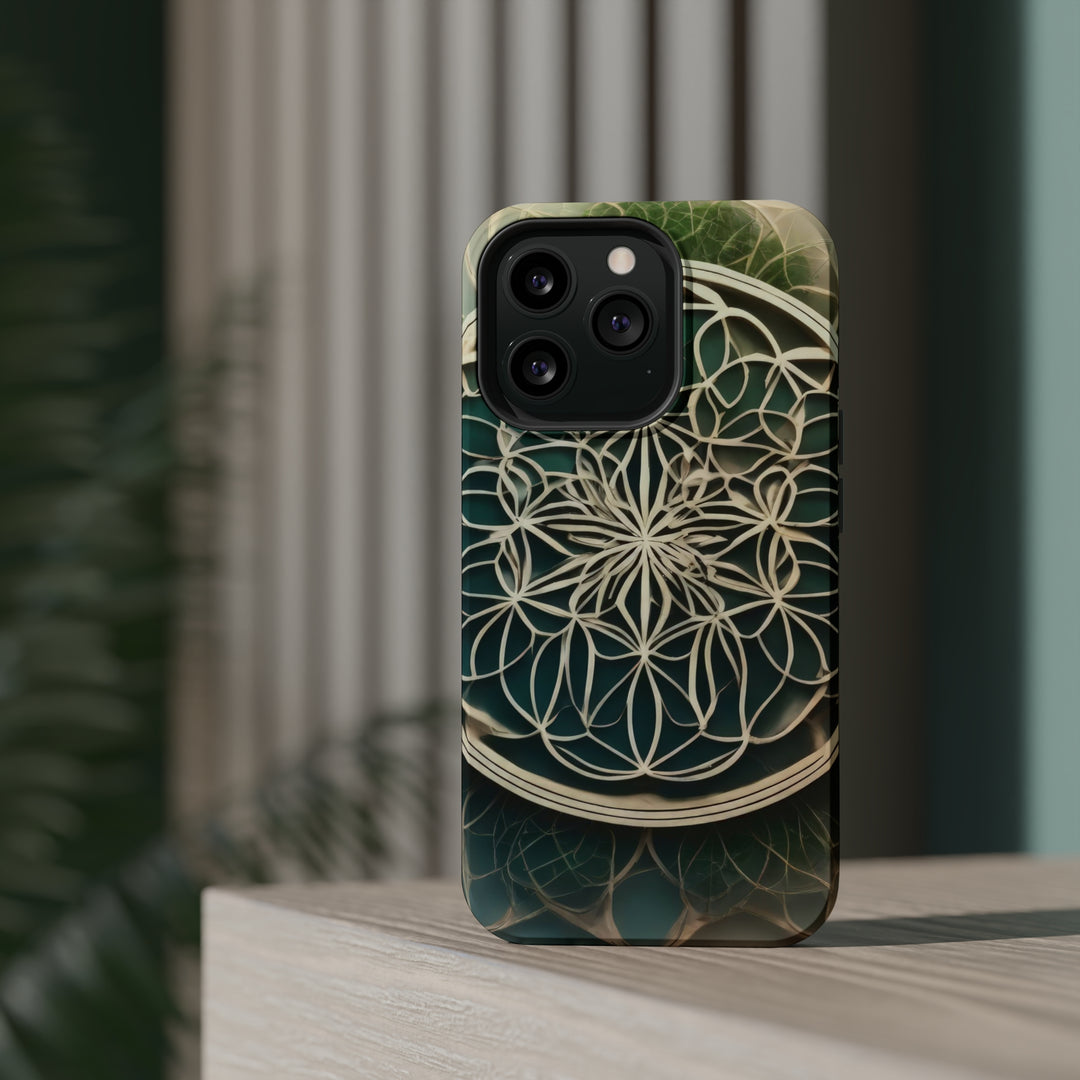 Mandala Organic Patterns - MagSafe Tough Case