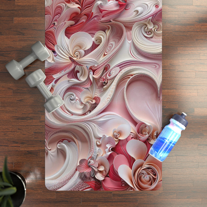 Floral Swirl Abundance - Yoga Mat