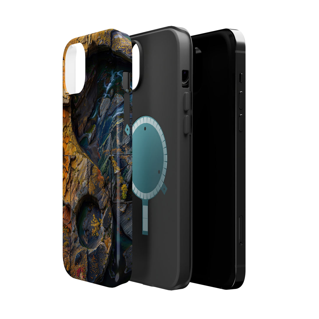 Autumn Geometric Contrast - MagSafe Tough Case