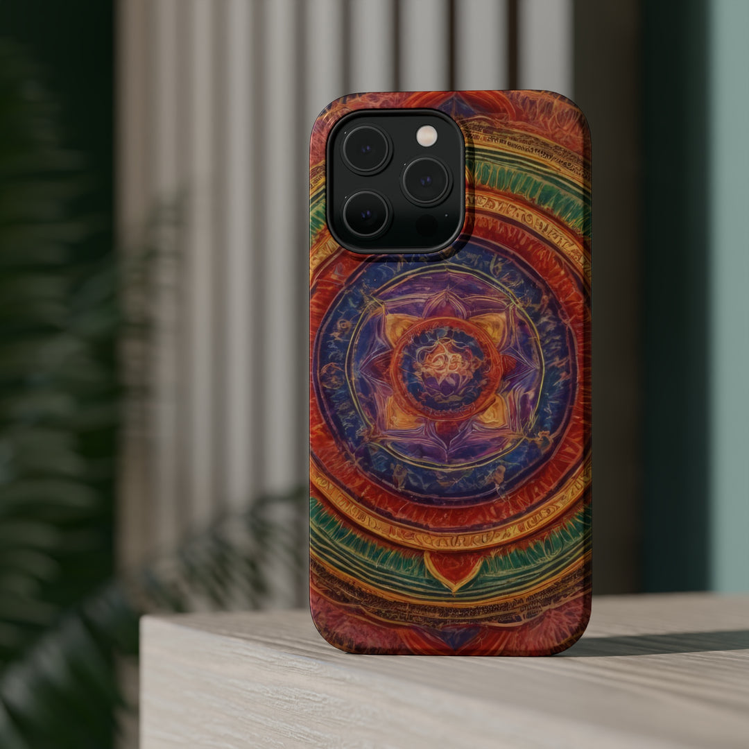 Vibrant Mandala Essence - MagSafe Tough Case