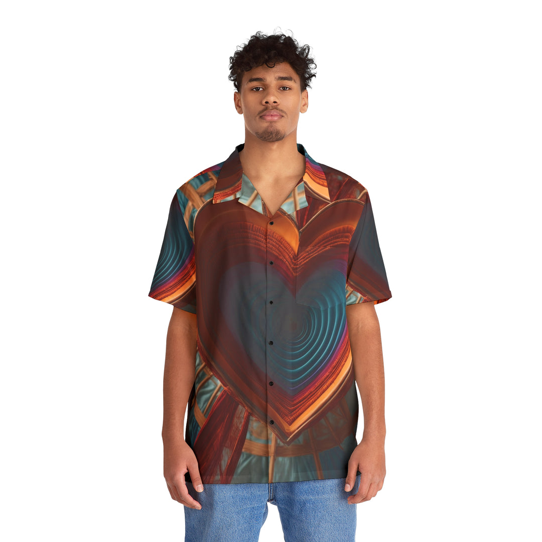 Infinite Heart Canopy - Men's Hawaiian Shirt