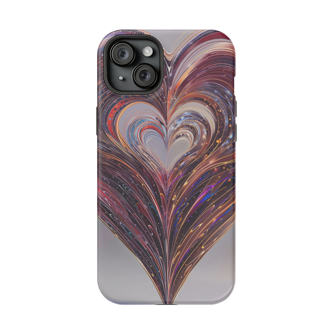 Luminous Swirling Heart - MagSafe Tough Case