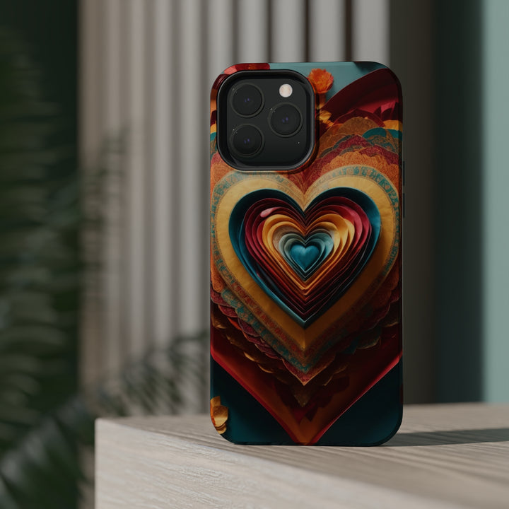 Infinite Layered Hearts - MagSafe Tough Case