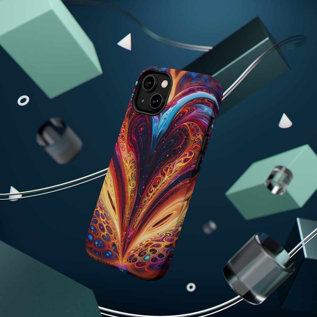 Cosmic Vibrant Swirls - MagSafe Tough Case