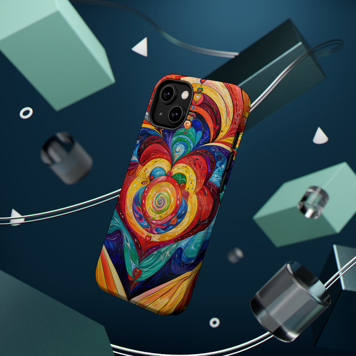 Vibrant Swirling Emotions - MagSafe Tough Case