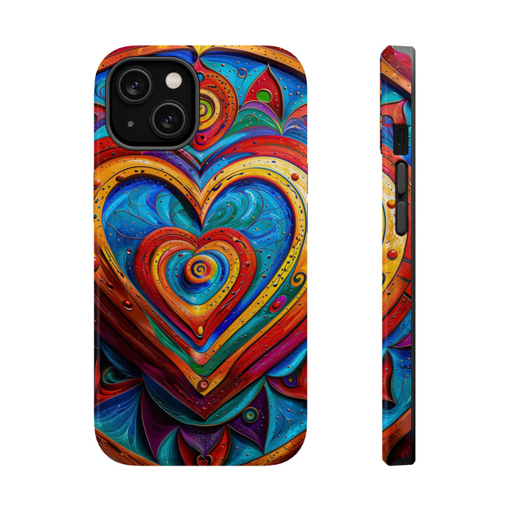 Vibrant Love Spiral - MagSafe Tough Case