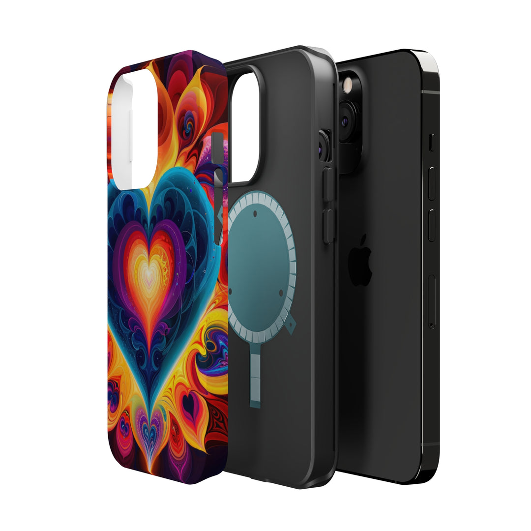 Cosmic Vibrant Heart - MagSafe Tough Case