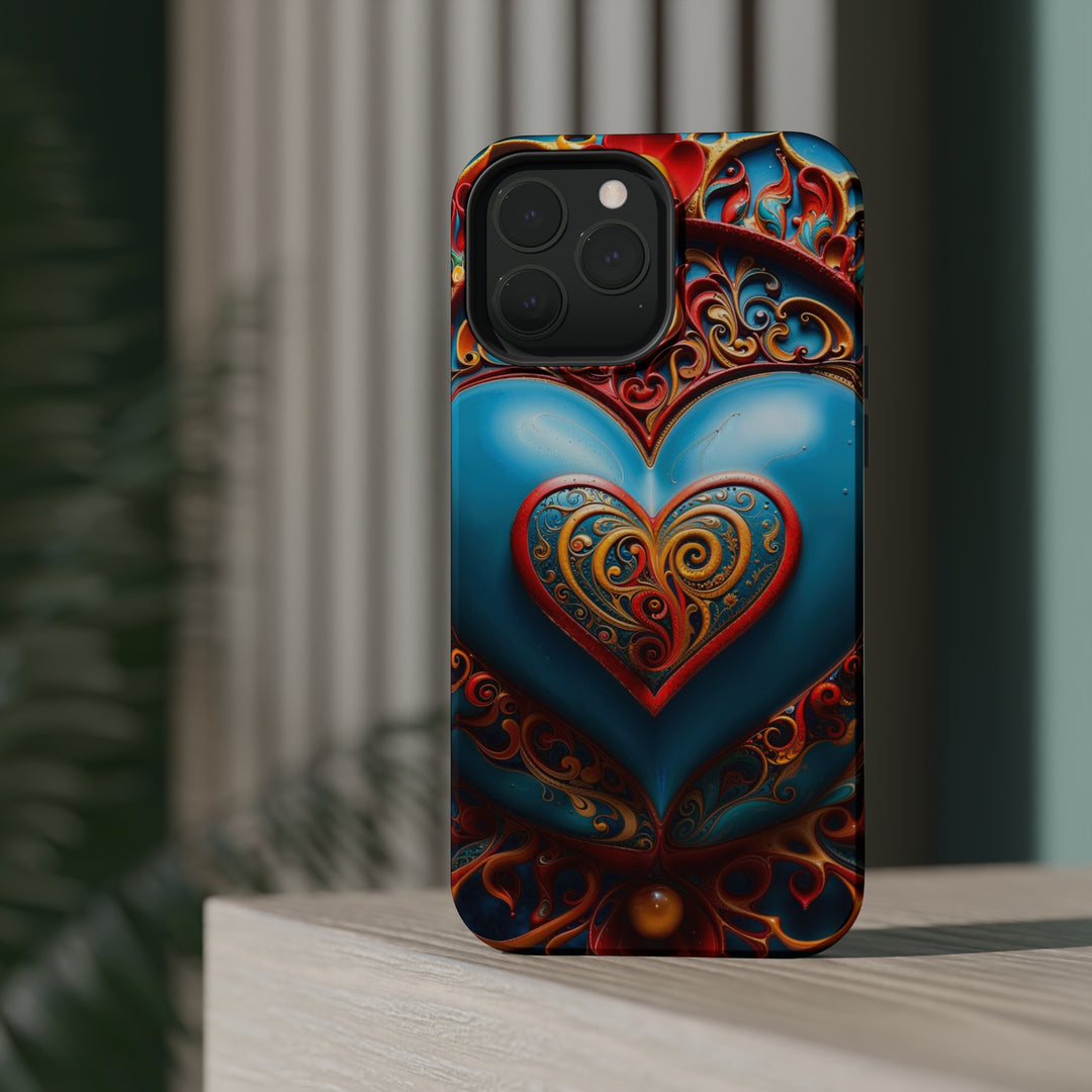 Ornate Heart Mandala - MagSafe Tough Case