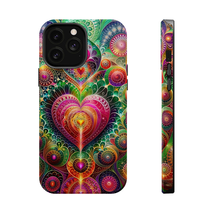 Kaleidoscopic Heart Symphony - MagSafe Tough Case