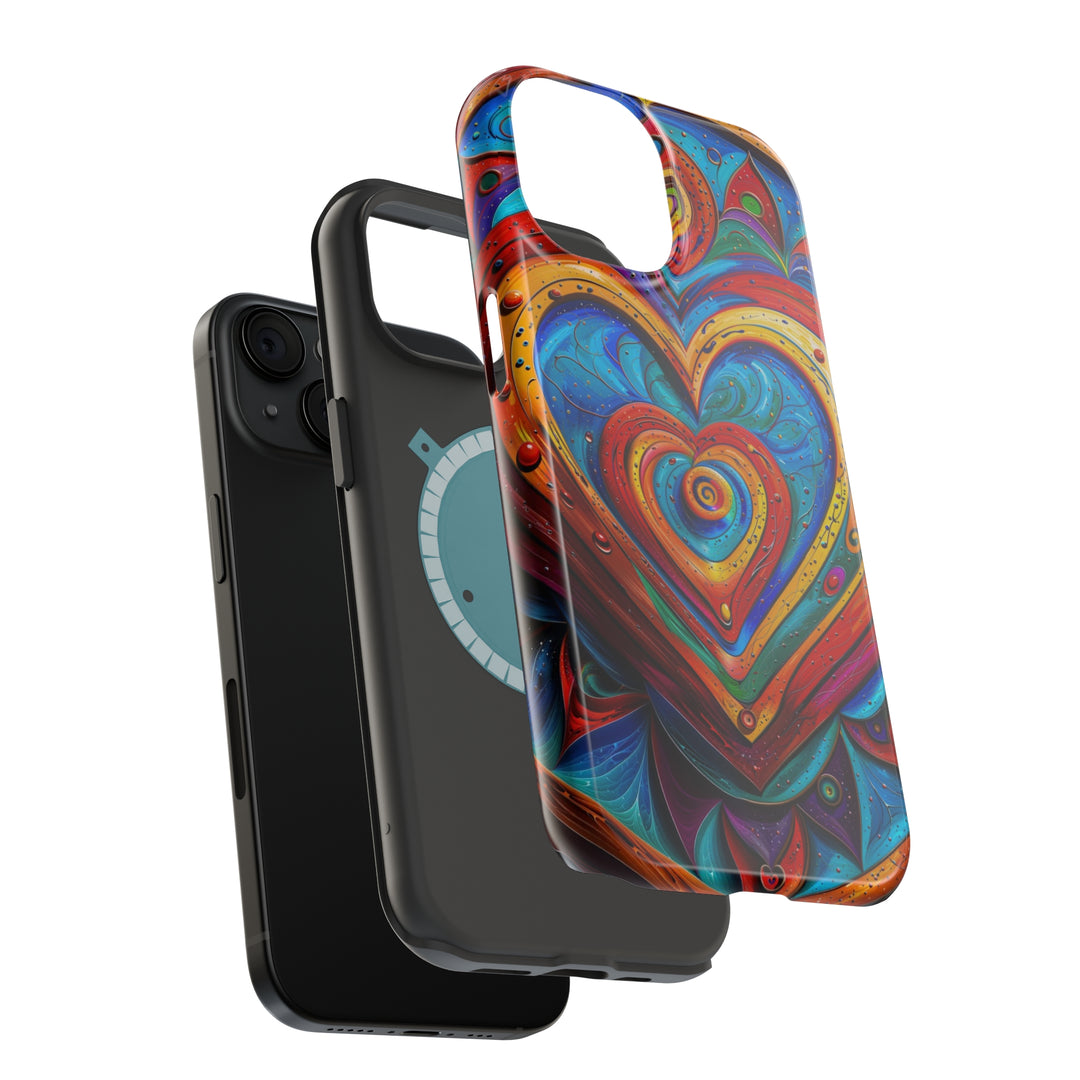 Vibrant Love Spiral - MagSafe Tough Case