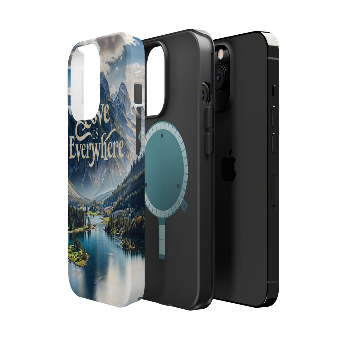 Mountainous Love Reflection - MagSafe Tough Case