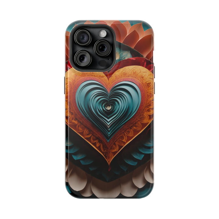 Layered Heart Artwork - MagSafe Tough Case