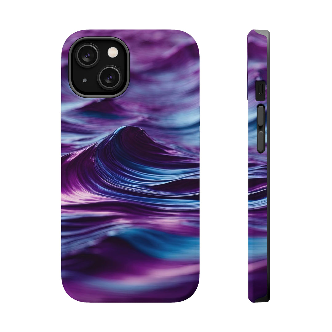 Purple Ocean Waves - MagSafe Tough Case