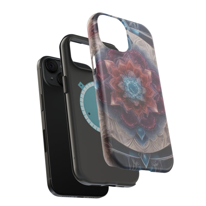 Symmetrical Crystal Bloom - MagSafe Tough Case