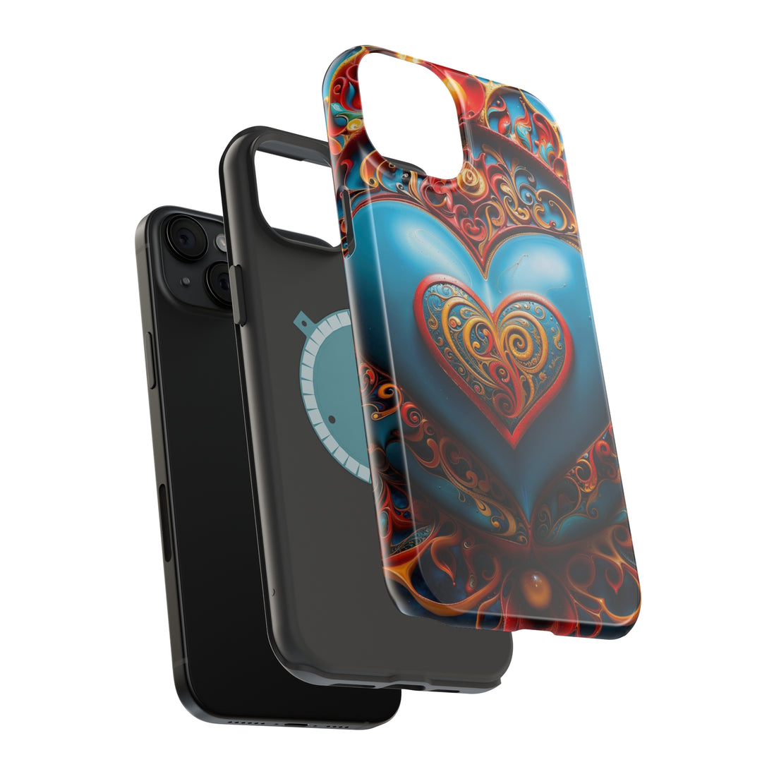 Ornate Heart Mandala - MagSafe Tough Case