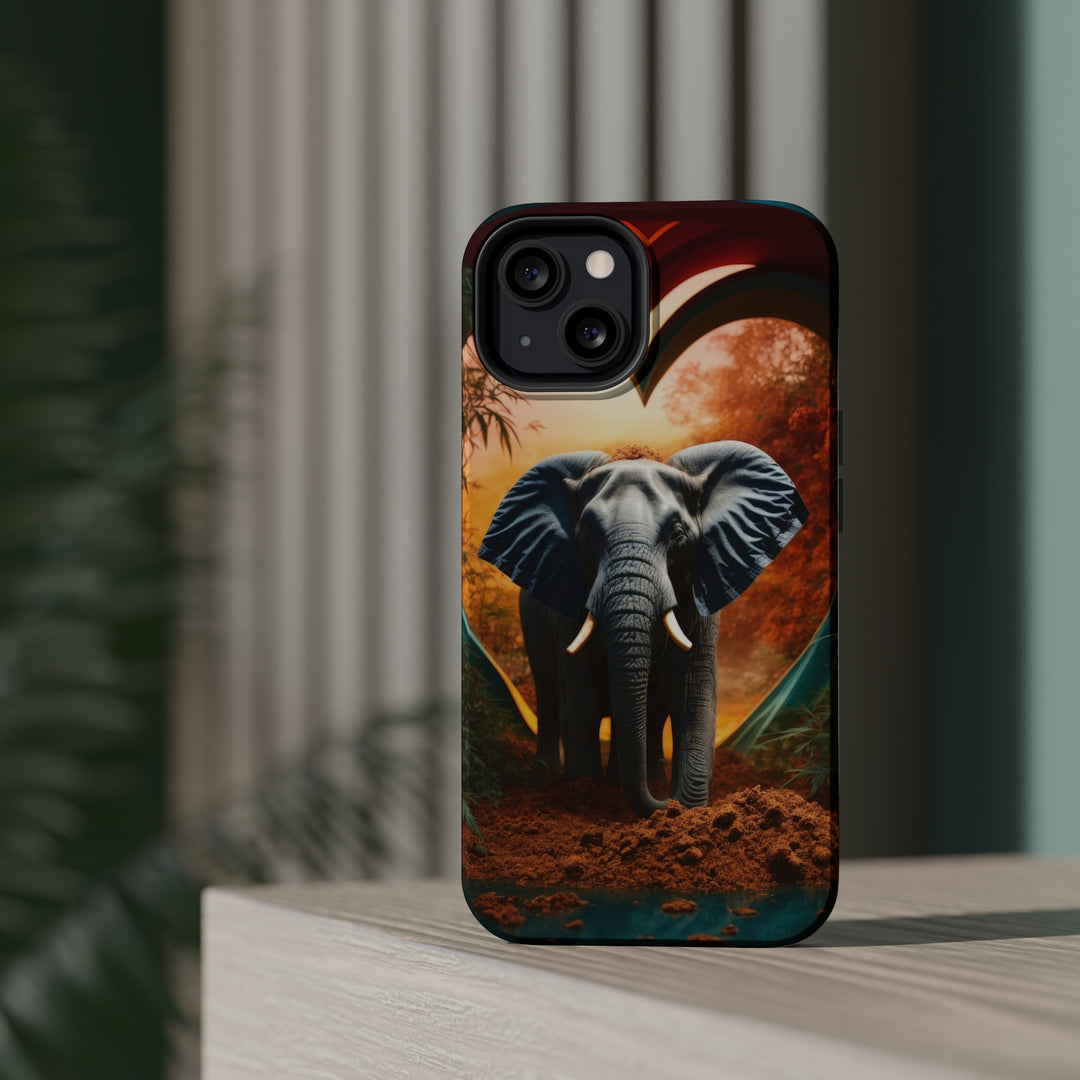 Heart Portal Elephant - MagSafe Tough Case