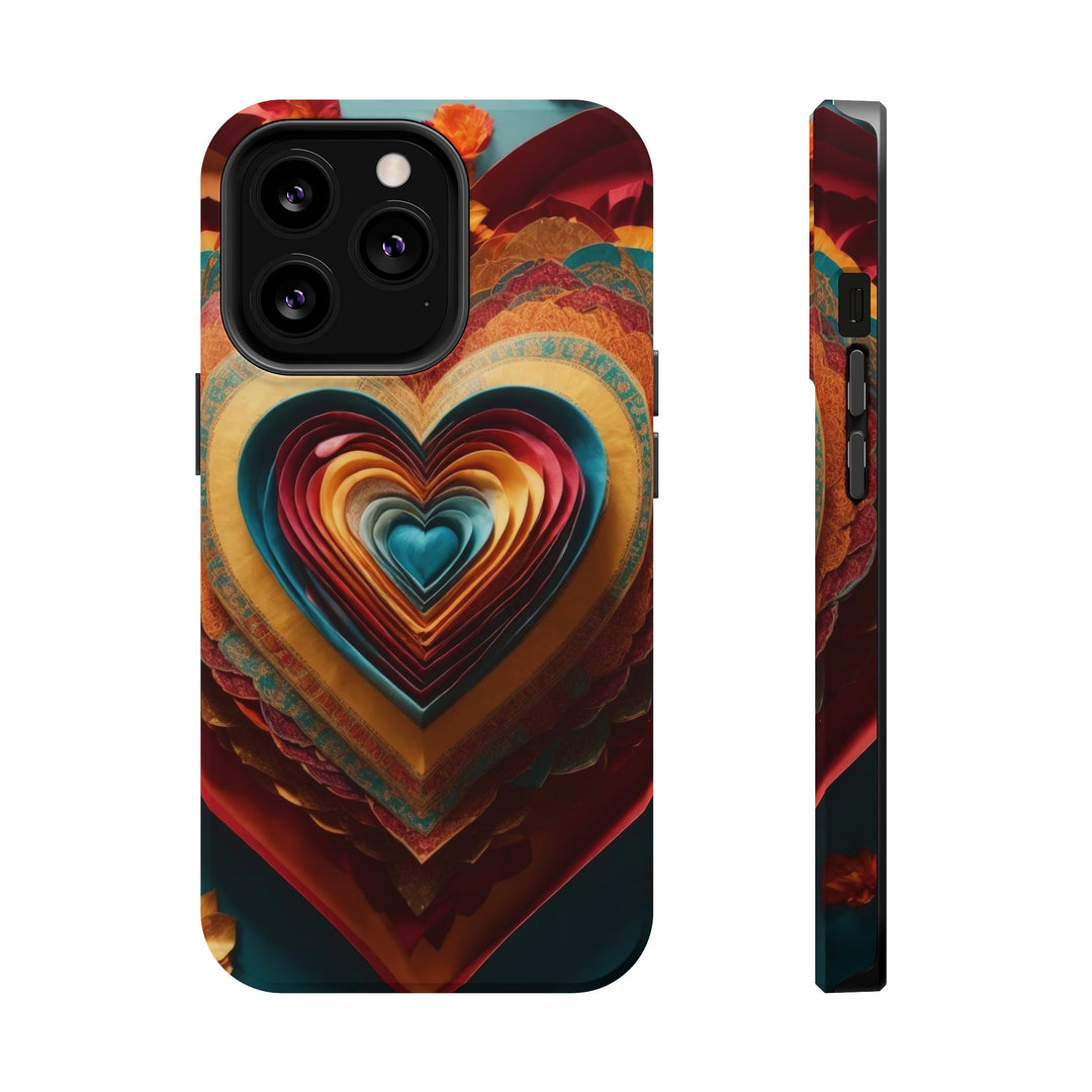 Infinite Layered Hearts - MagSafe Tough Case