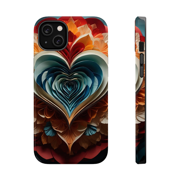 Blooming Heart Layers - MagSafe Tough Case