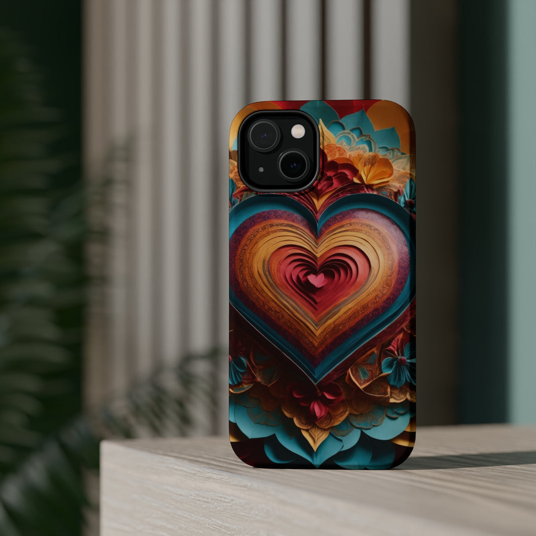 Infinite Layered Heart - MagSafe Tough Case