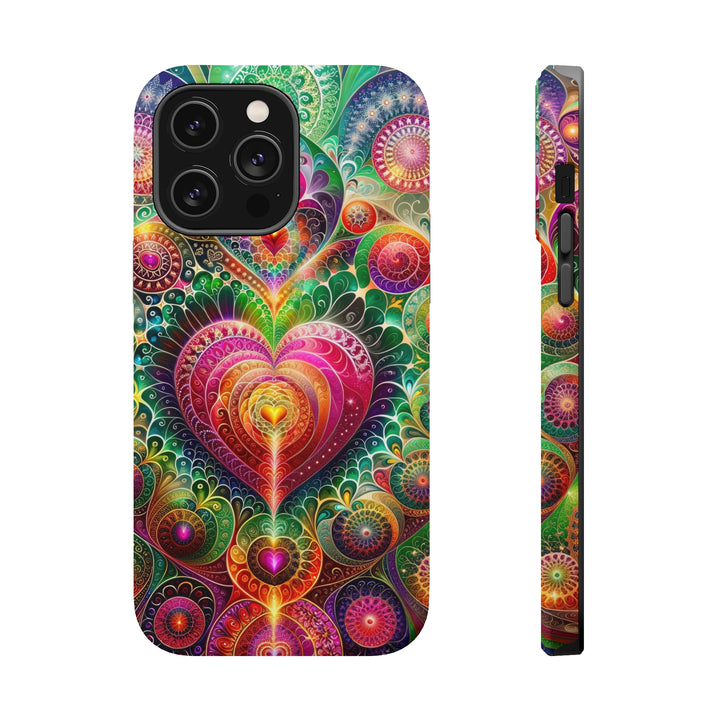 Kaleidoscopic Heart Symphony - MagSafe Tough Case