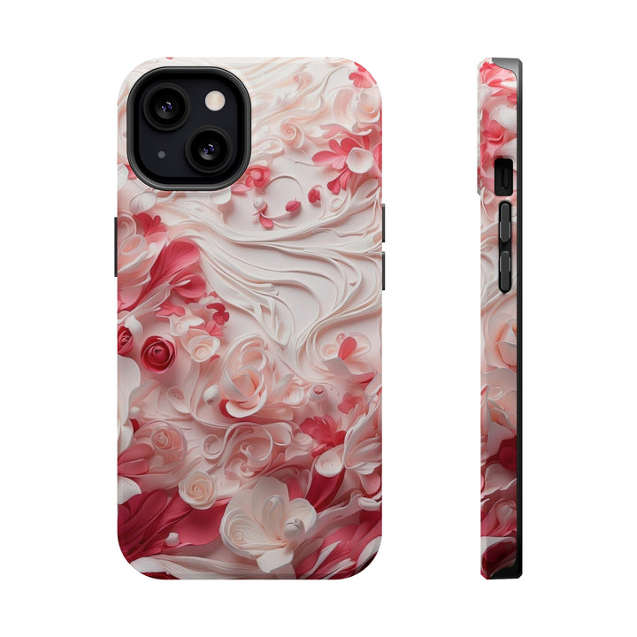 Floral Swirls Abstraction - MagSafe Tough Case