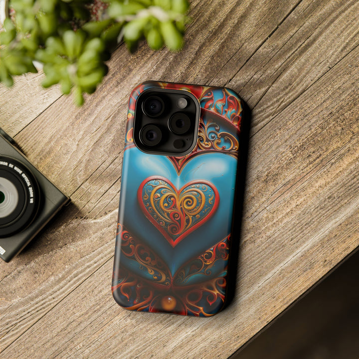 Ornate Heart Mandala - MagSafe Tough Case