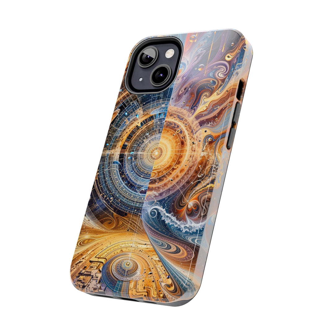 Cosmic Vortex Harmony - Tough Phone Case