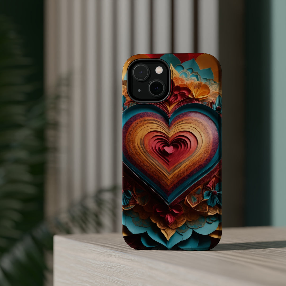 Infinite Layered Heart - MagSafe Tough Case