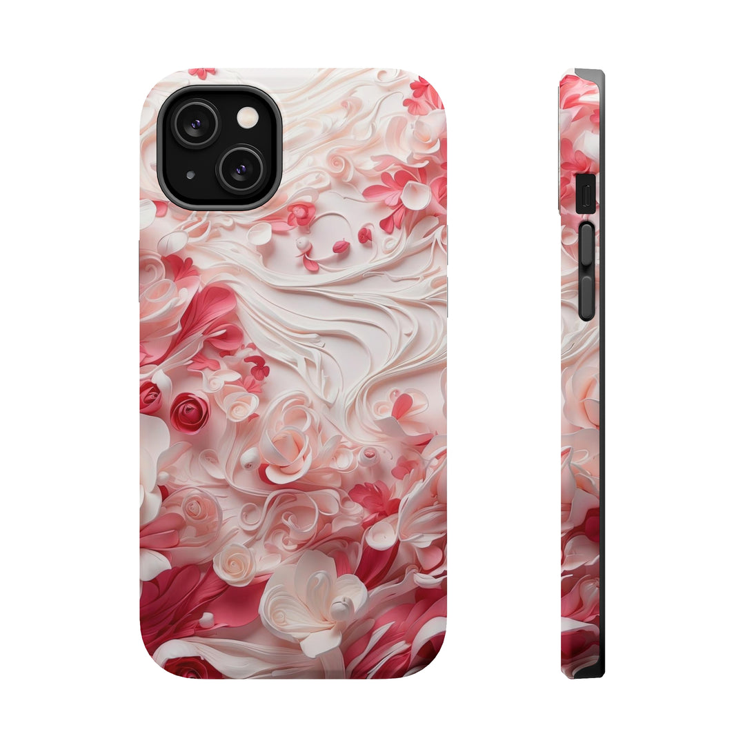 Floral Swirls Abstraction - MagSafe Tough Case