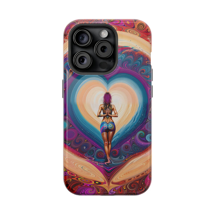 Cosmic Heart Vortex - MagSafe Tough Case