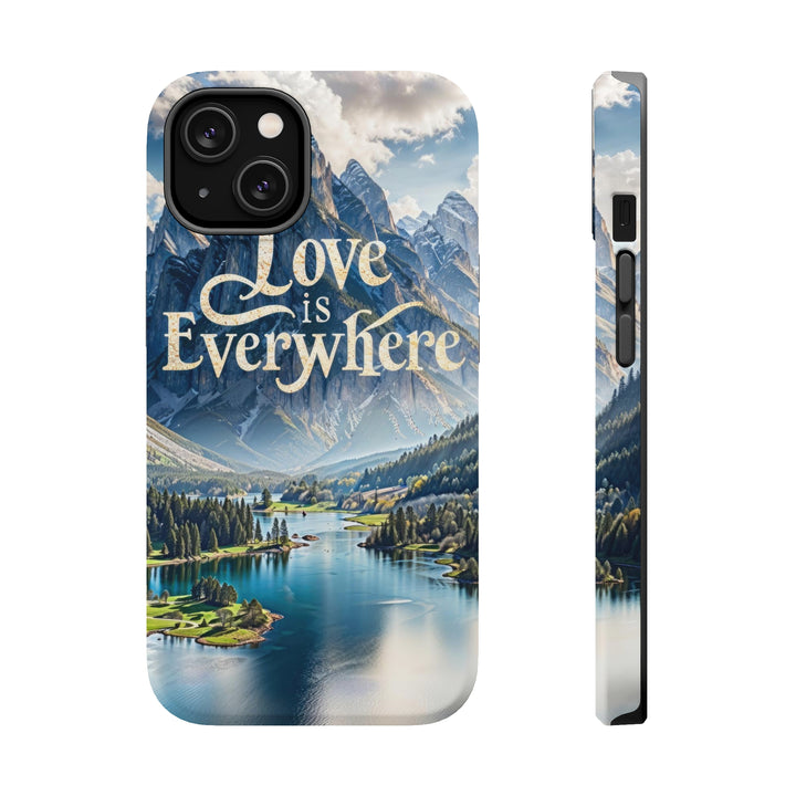 Mountainous Love Reflection - MagSafe Tough Case