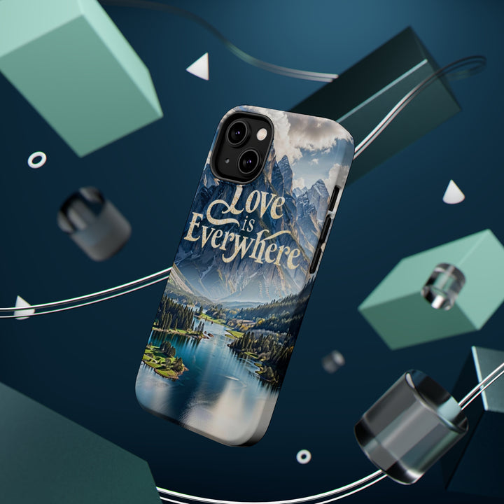 Mountainous Love Reflection - MagSafe Tough Case
