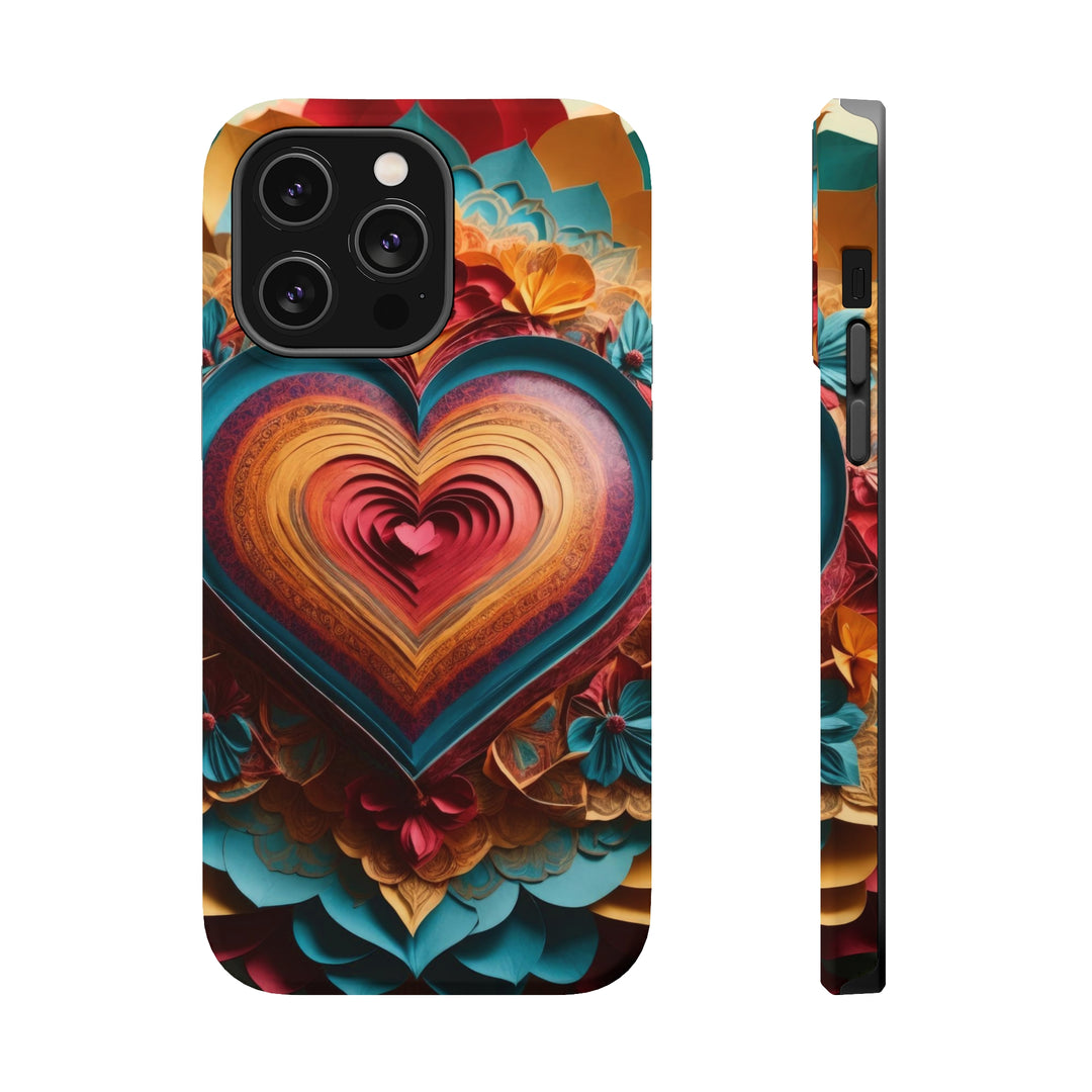 Infinite Layered Heart - MagSafe Tough Case