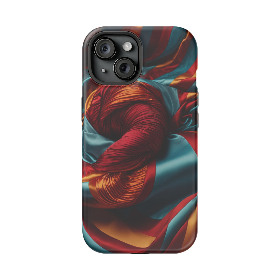 Vivid Silk Swirls - MagSafe Tough Case