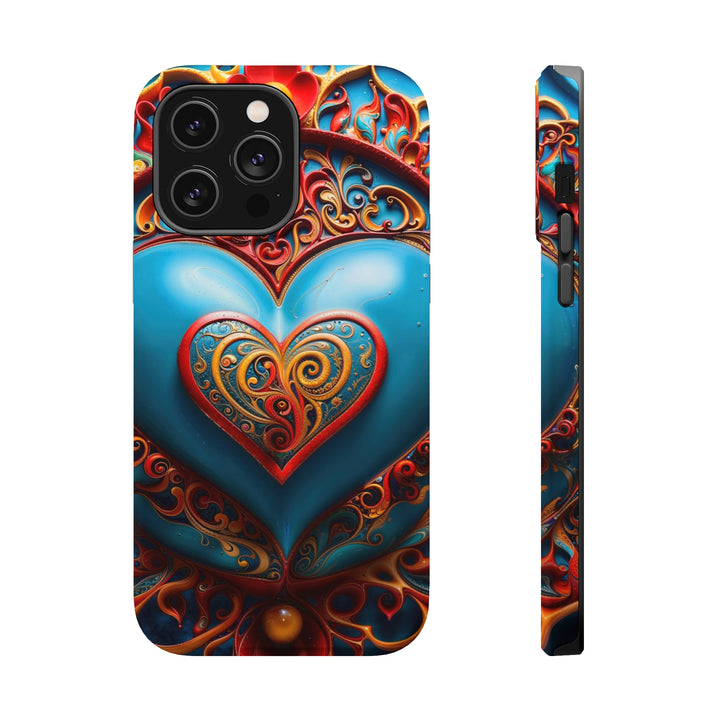 Ornate Heart Mandala - MagSafe Tough Case