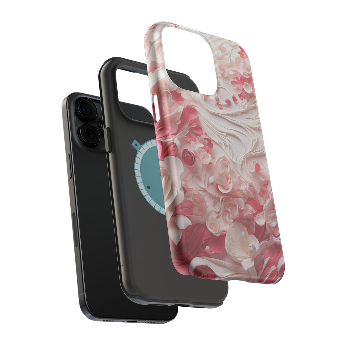 Floral Swirls Abstraction - MagSafe Tough Case