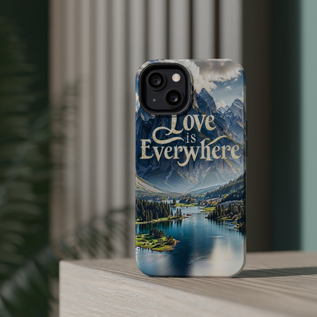 Mountainous Love Reflection - MagSafe Tough Case