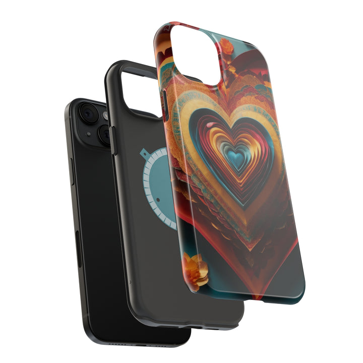 Infinite Layered Hearts - MagSafe Tough Case