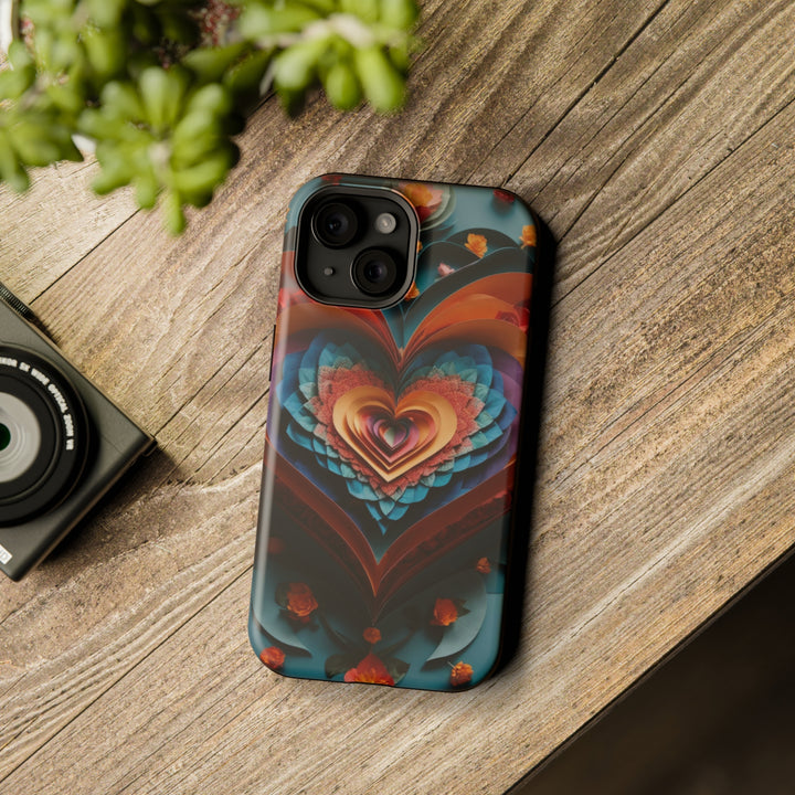 Blooming Heart Layers - MagSafe Tough Case