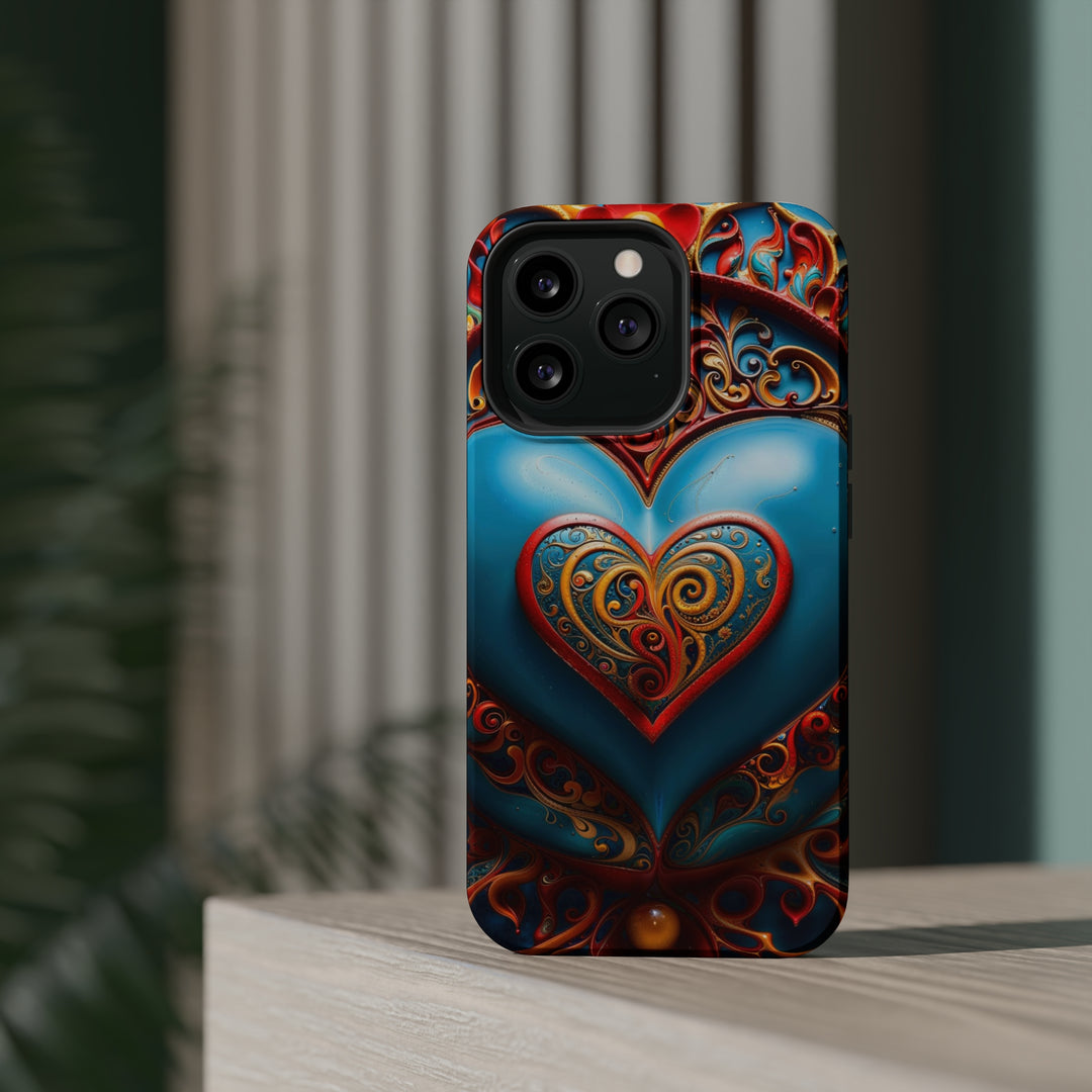 Ornate Heart Mandala - MagSafe Tough Case