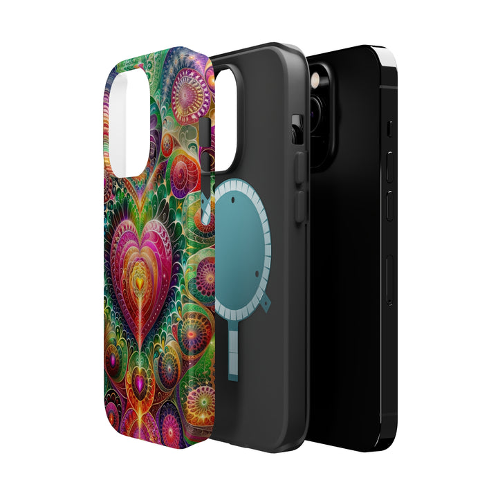 Kaleidoscopic Heart Symphony - MagSafe Tough Case