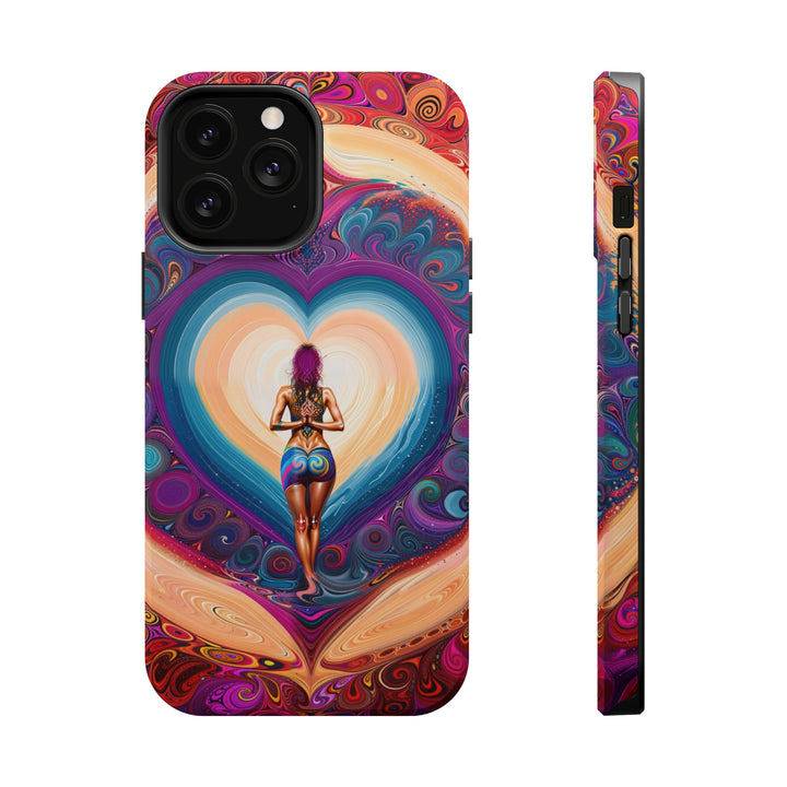 Cosmic Heart Vortex - MagSafe Tough Case