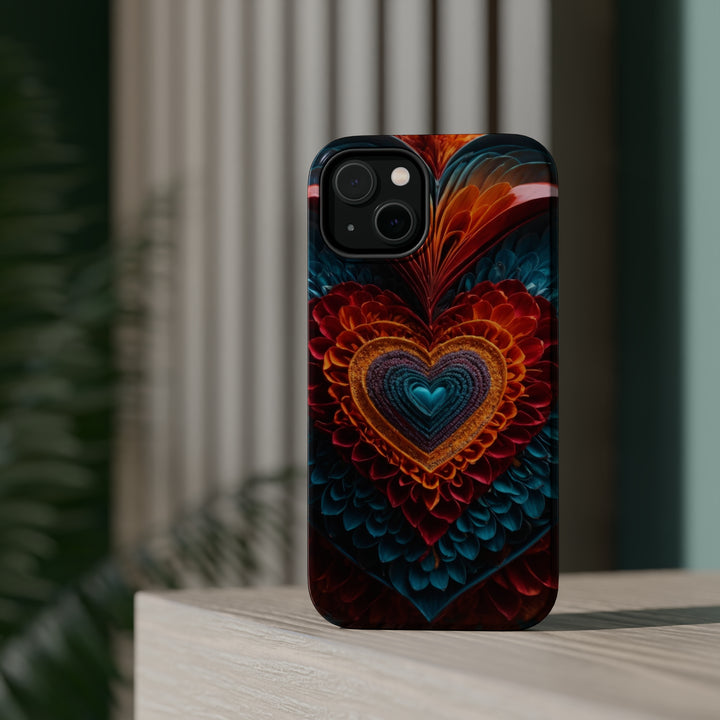 Ethereal Heart Mandala - MagSafe Tough Case