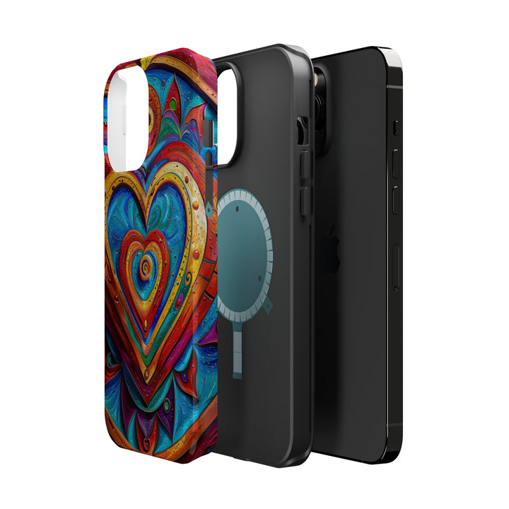 Vibrant Love Spiral - MagSafe Tough Case