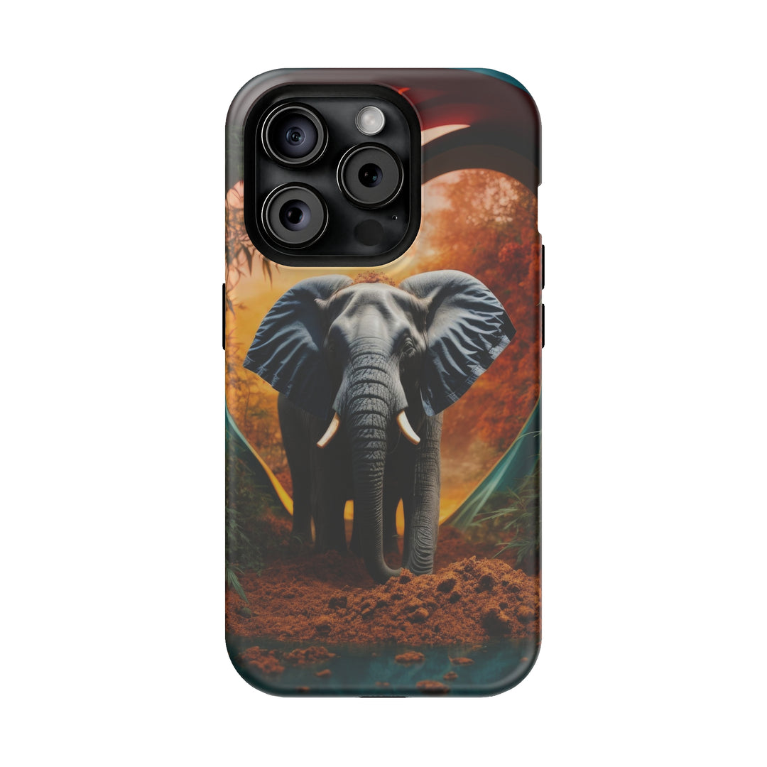 Heart Portal Elephant - MagSafe Tough Case