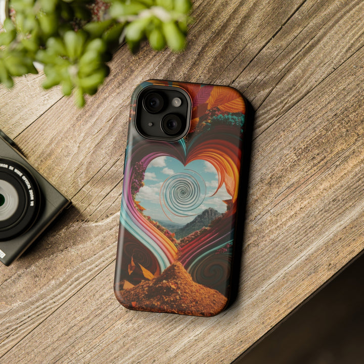 Desert Love Spiral - MagSafe Tough Case