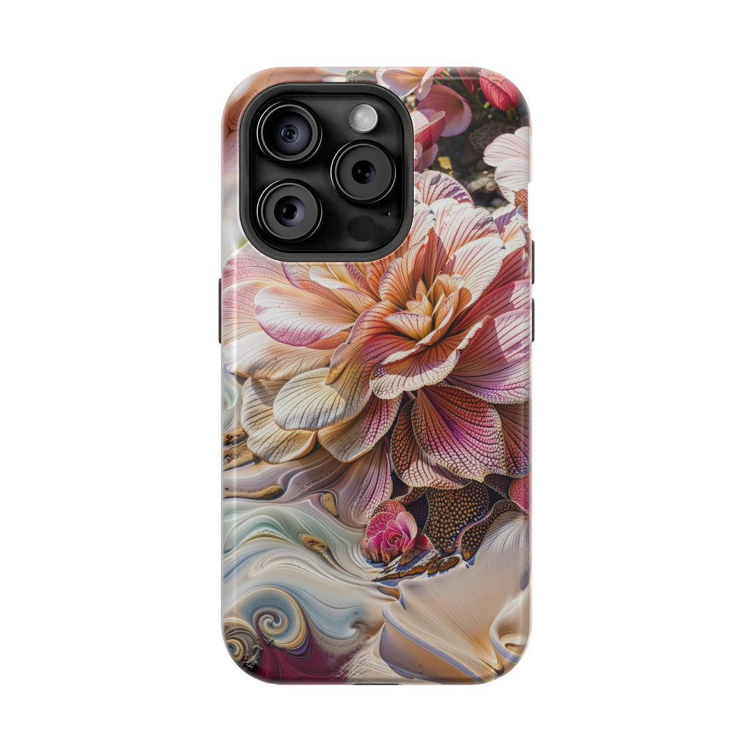 Floral Swirl Essence - MagSafe Tough Case