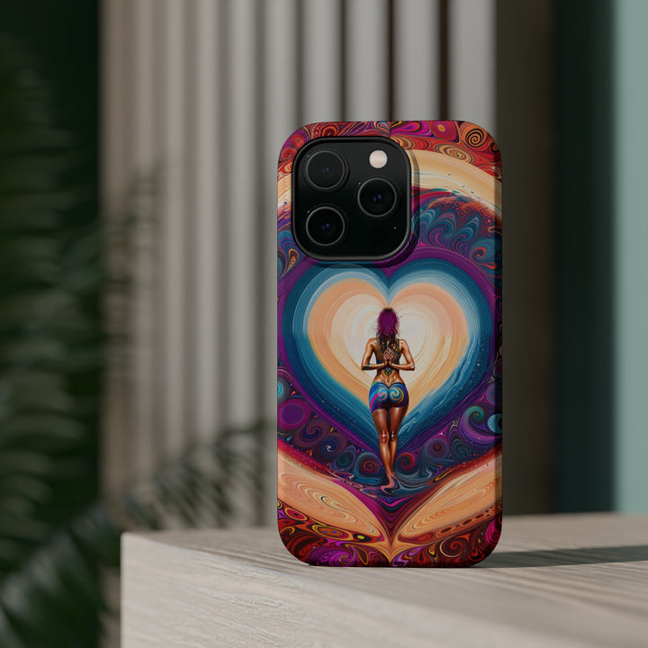 Cosmic Heart Vortex - MagSafe Tough Case