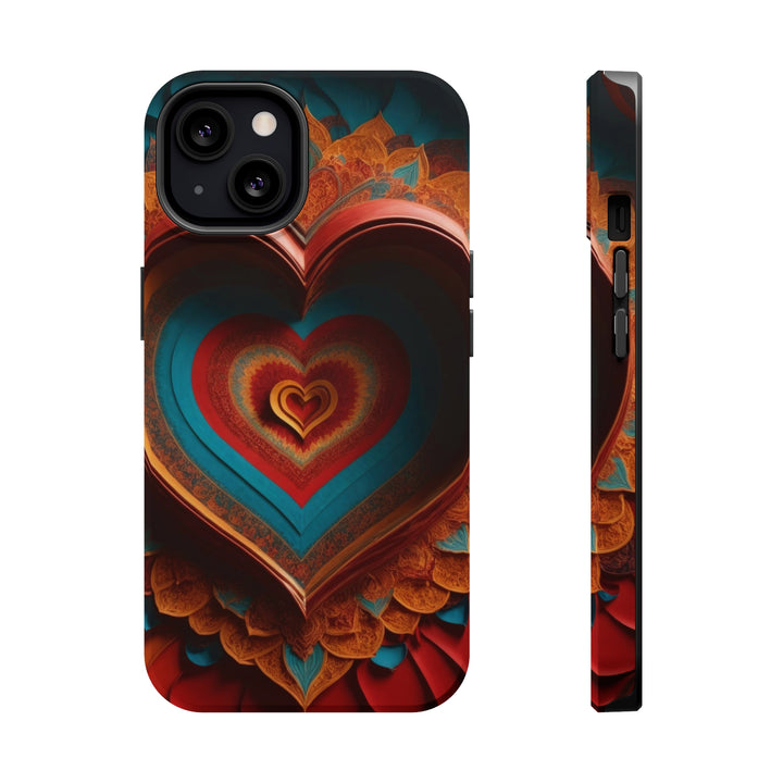 Infinite Layered Hearts - MagSafe Tough Case