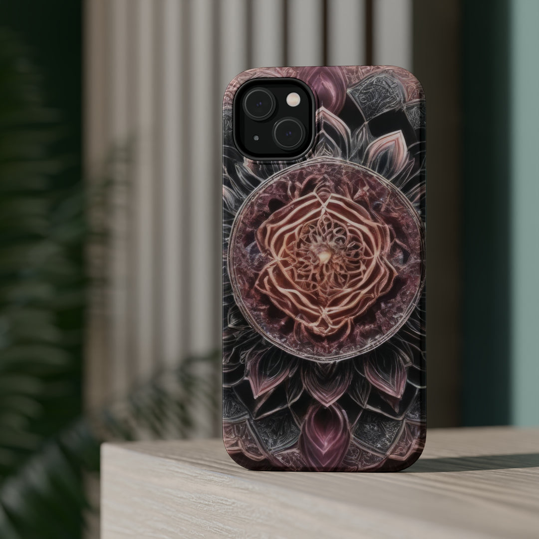 Mystic Floral Mandala - MagSafe Tough Case